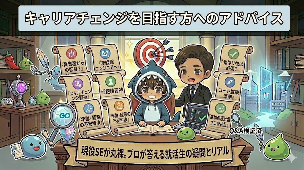 キャリアチェンジを目指す方へのアドバイス