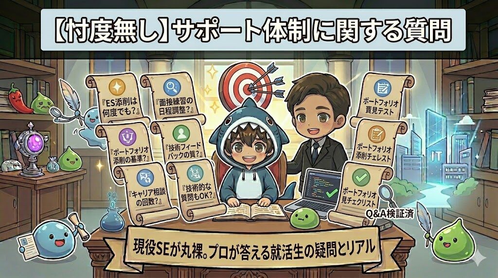 サポート体制に関する質問