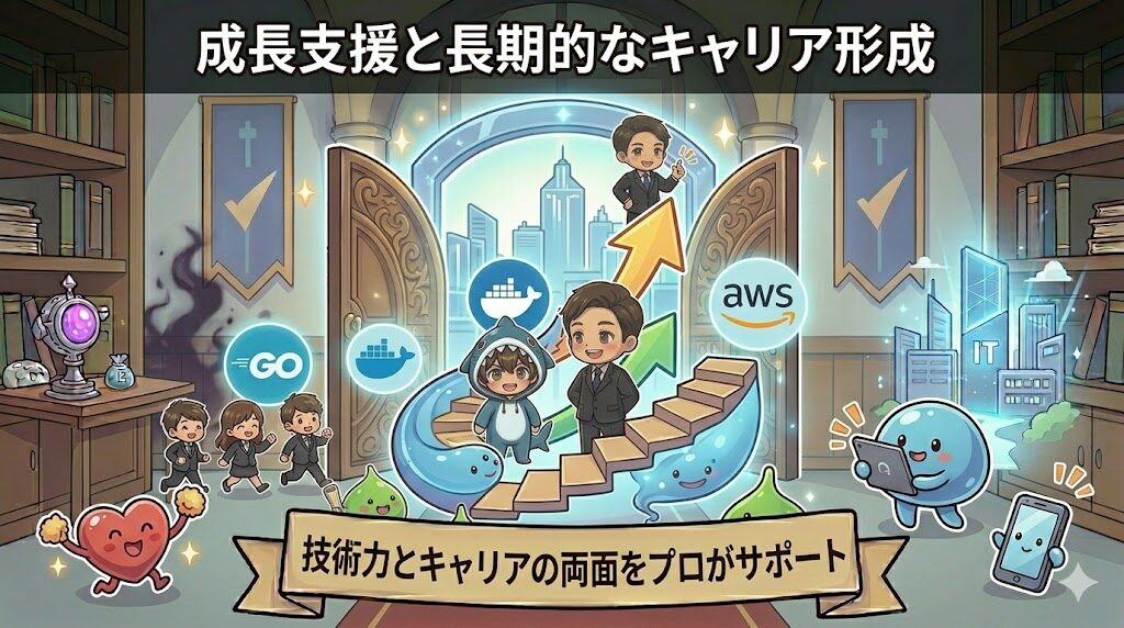 成長支援と長期的なキャリア形成
