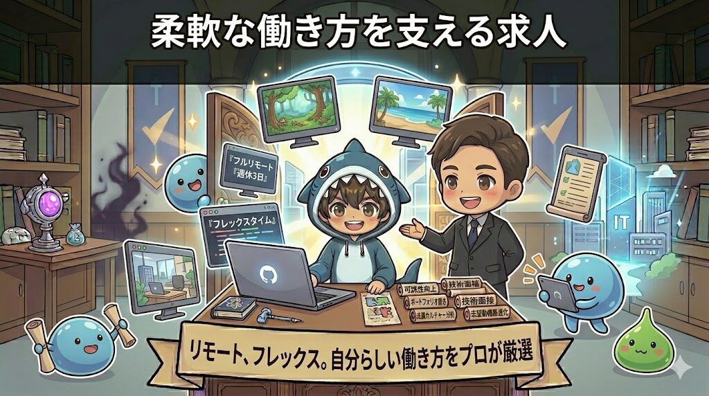 柔軟な働き方を支える求人