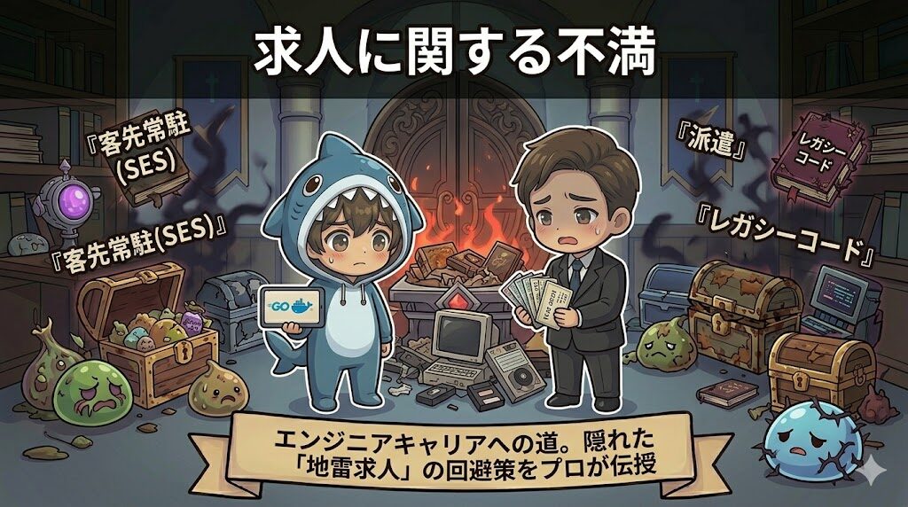 求人に関する不満