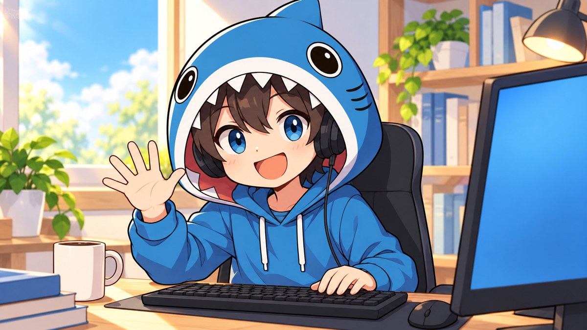 案内役のさめじん