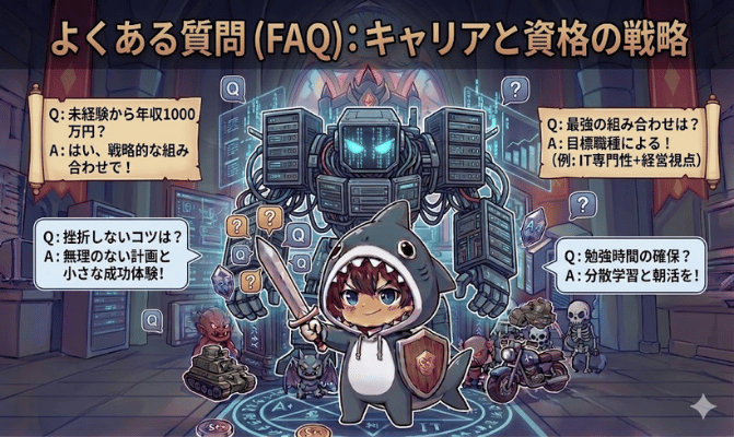 よくある質問と回答_情報処理技術者試験_イメージ画像_IT-SHARK-BLOG