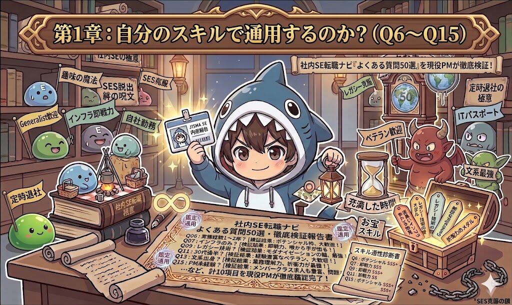 第1章：自分のスキルで通用するのか？（Q6〜Q15）
