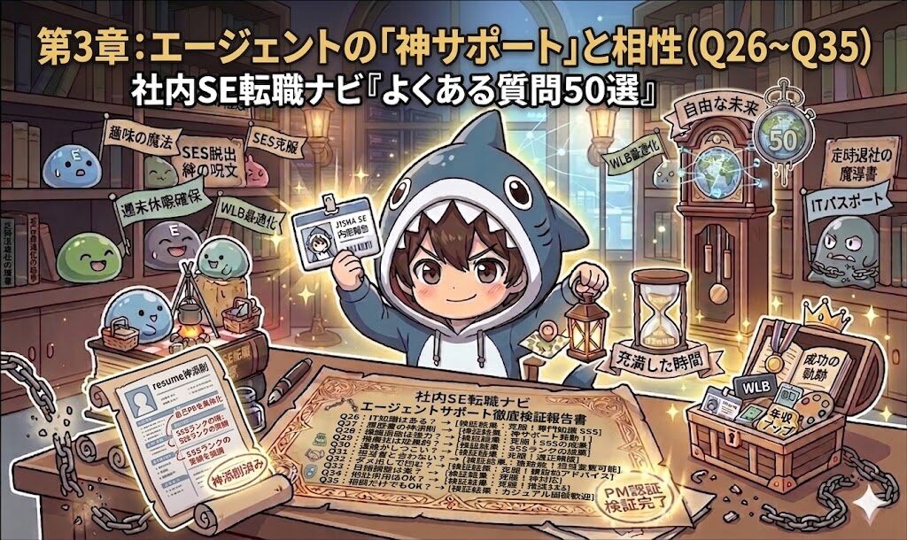 第3章：エージェントの「神サポート」と相性（Q26〜Q35）