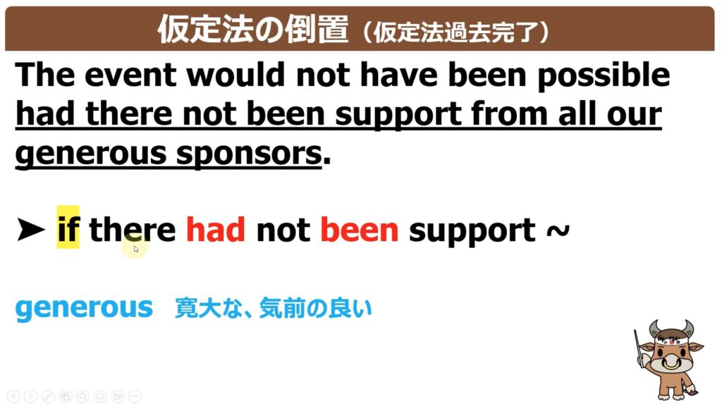 ポイント⑤：最高難易度「過去完了の倒置」と存在構文の複合処理