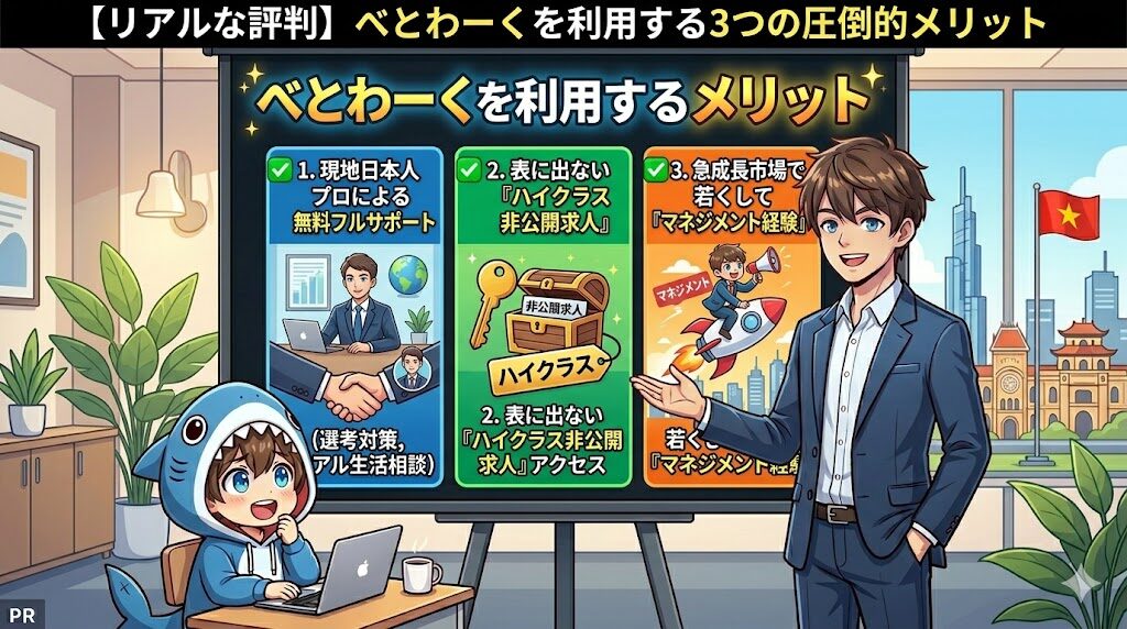 べとわーくを利用する3つの圧倒的メリット