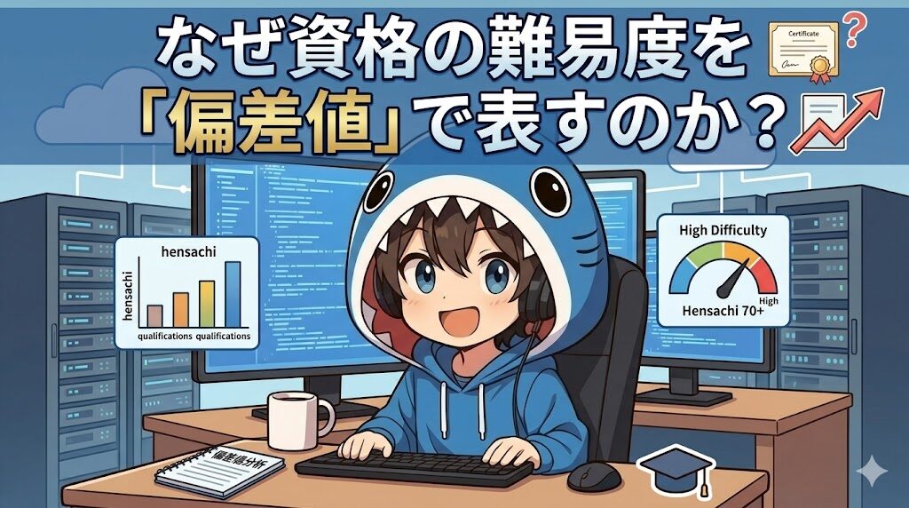 なぜ資格の難易度を「偏差値」で表すのか？