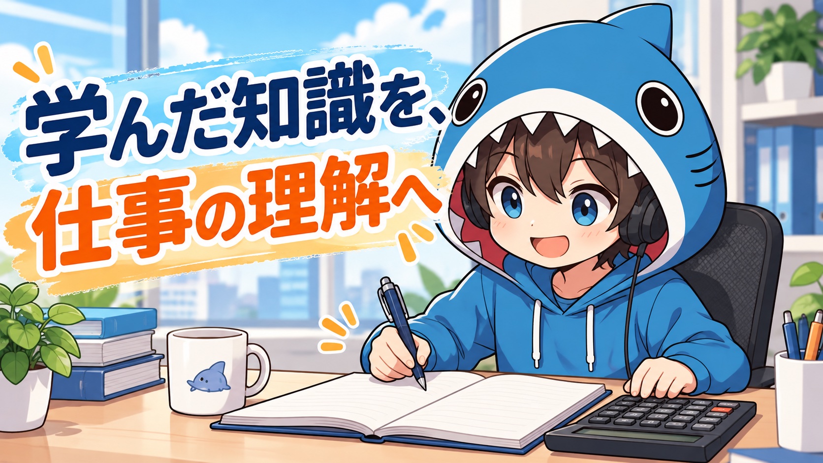 学んだ会計の基礎を仕事の資料へつなげるさめじん